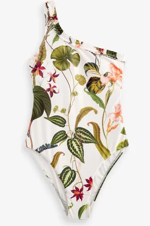 Next Maillot de bain asymétrique plissé avec contrôle du ventre48