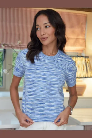 Threadbare Rayure Manches courtes T-shirt en maille42