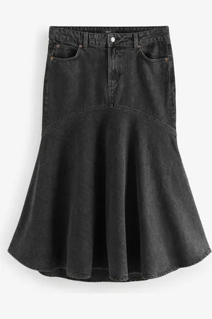 Next Queue de poisson Denim 100% Jupes en coton42