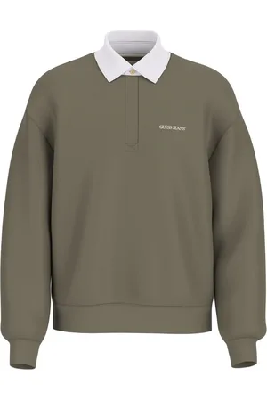 Guess Polos de rugby à logo 100% cotonL