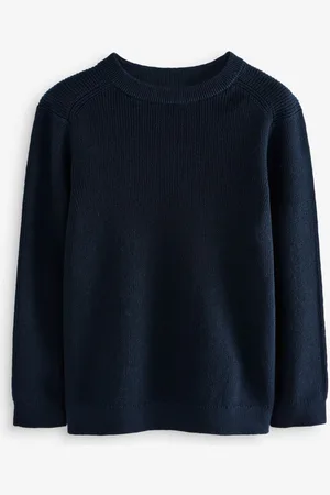 Next 100% Coton Col rond Pull tricoté (3-16yrs)7 ans (122cm)
