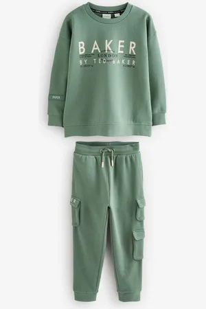 Ted Baker Graphic Sweatshirt And Cargo Joggers Set104110cm