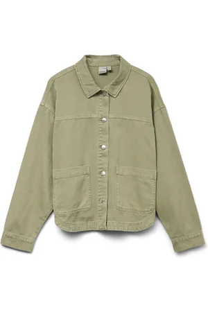 VERO MODA Denim Veste-chemiseL 12