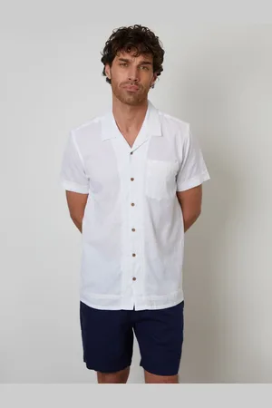 Threadbare Chemise en lin Blend en dentelle au crochet à manches courtesPetit