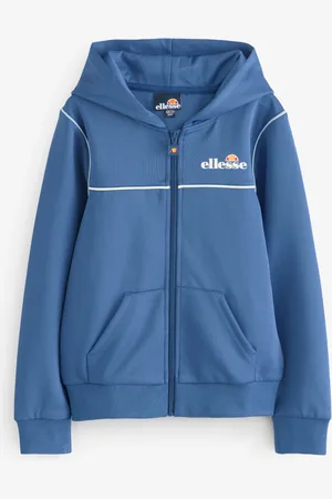 Ellesse Boys Navy Boreano Zip Trhough Hoodie158164cm