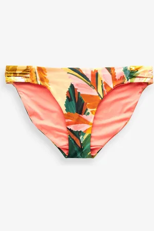 Next Bas de bikini haut à côtés froncés36