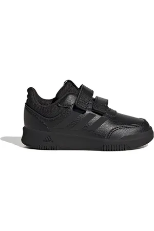 adidas Black Tensaur Sport Hook and Loop Trainers