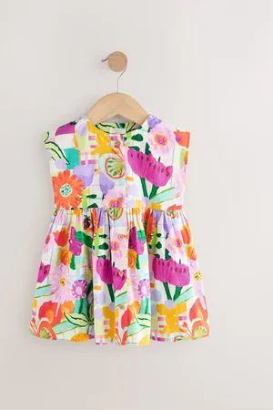 Next Button Through Dress (3mths-10yrs)122128cm