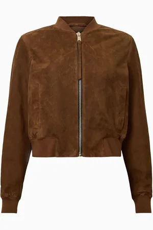 AllSaints AllSaints Orten Suede Bomber Jacket42