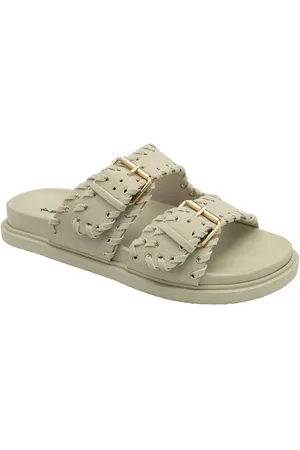 Dunlop Twin Strap Buckle Footbed Sandalseu39