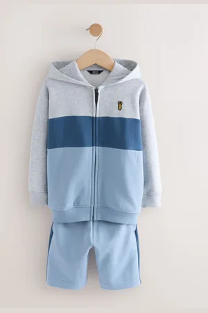 Next Colour Block Zip Through Hoodie Set (3-16yrs)140146cm