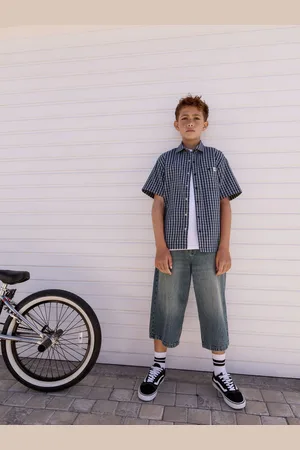 Next Extra Long Jort 100% Cotton Denim Shorts (3-16yrs)166168cm