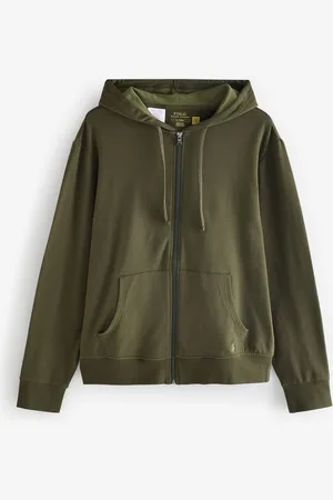 Ralph Lauren Loungewear Zip Through Jersey Stretch HoodieGrand