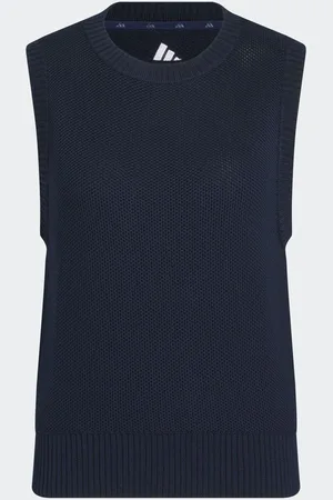 adidas Navy Ultimate365 Knit Tour VestL Reg