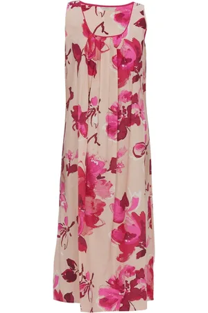 Cyberjammies Chemise de nuit longue Peach Fleuri Imprimé Bus36
