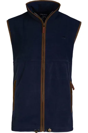 Raging Bull Veste sans manches bleue en polaireL