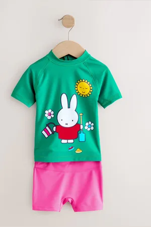 Next Miffy License Sunsafe Rash Vest Set (3mths-7yrs)104110cm