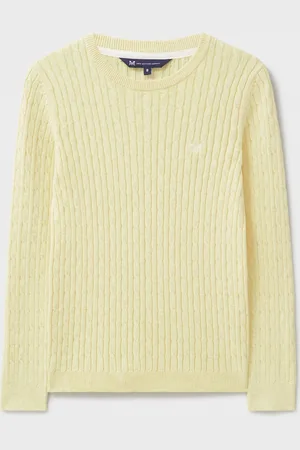 J.Crew Pull à col rond en câble Heritage44