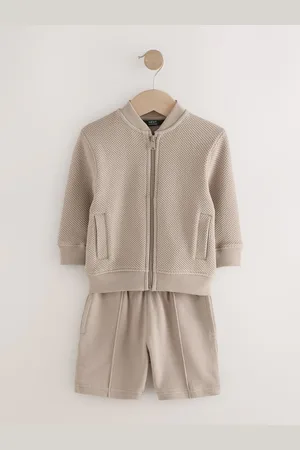 Next Jersey Bomber Jacket and Shorts Set (3mths-7yrs)7480cm