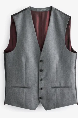 Next Signature Gilet de costume en flanelle Zignone52 Long (UK 42 L)