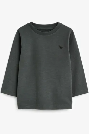 Next 100{T-shirt uni à manches longues en coton (3mths-7yrs)2 - 3 ans (92 - 98cm)