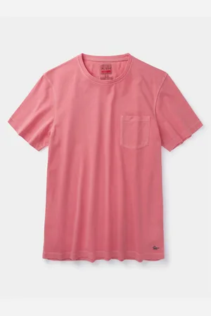 Aubin Pink Hareby Garment Dyed Pocket T-ShirtGrand