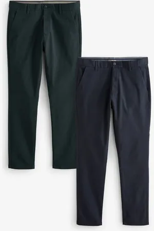 Next Pantalon chino extensible skinny 2 Pack30W x 33L (UK 30 L)