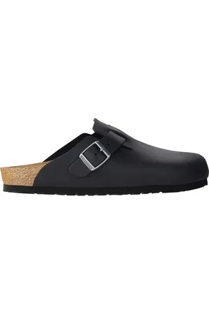 Birkenstock Sabots Boston Oil en cuir