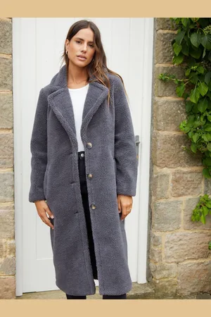 Threadbare Manteau Borg long 38