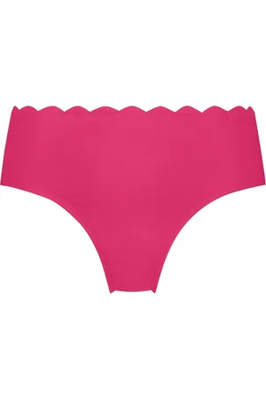 Hunkemöller Scallop Rio Pink Bikini BottomsMédium
