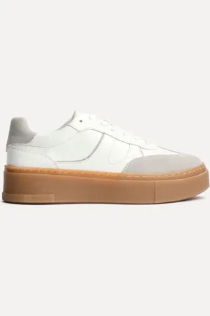 Linzi Kaia Lace Up Flatform Trainerseu39
