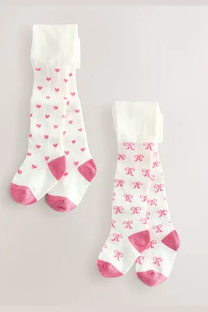 Next Lot de 2 collants bébé (0 mois-2 ans)Première taille (50cm)