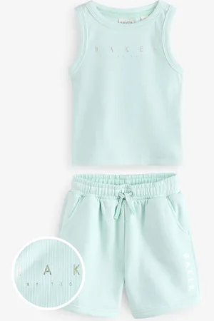 Ted Baker Racer Vest and Sweat Shorts Set140146cm