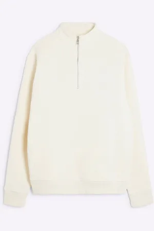 River Island Manches longues Essentiel Funnel 100% Coton Sweat-shirtXL