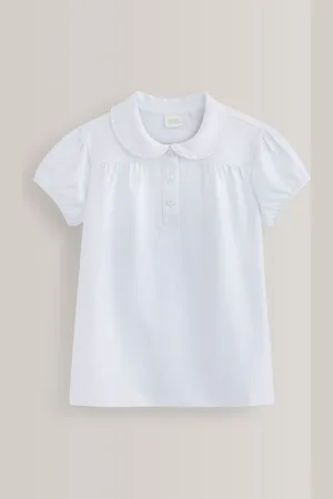 Next Top extensible en coton à joli col pour l