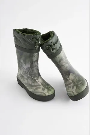 Next Bottes en caoutchouc resserrées