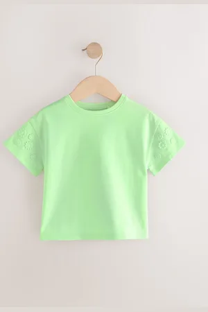 Next Daisy Short Sleeve 100% Cotton T-Shirt (3mths-7yrs)104110cm