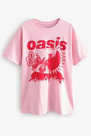 Next T-shirt 100% coton sous licence Oasis Band coupe décontractéeTaille XS
