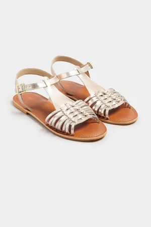 Long Tall Sally Sandales Fisherman en cuir8