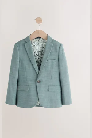 Next Teal Skinny Fit Suit Jacket (3-16yrs)166168cm