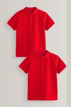 Next École de coton Manches courtes 100% Coton Polo Shirts (3-16ans)4 ans (104cm)