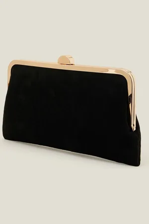 Accessorize Pochette à clip en suédineun