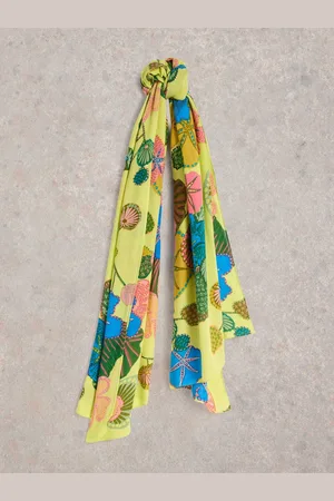 White Stuff Suki Floral Printed Scarfun