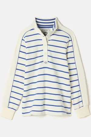 Joules Sweat Southwold boutonné à rayures 100% coton52