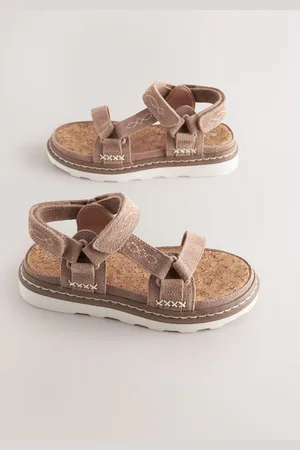 Next Suede Trekker Touch Fastening Sandals