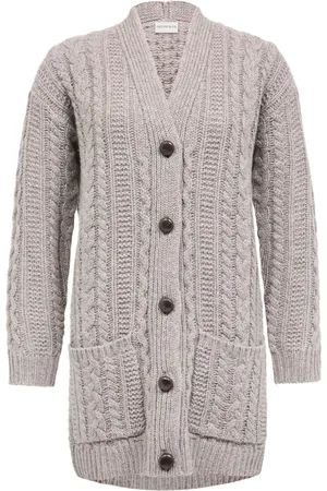 CELTIC & CO. . Câble naturel Boyfriend CardiganXS