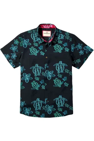 Joe Browns Floral Turtle Print Short Sleeve ShirtGrand