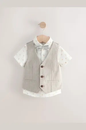Next Ensemble gilet, chemise et naud papillon (3 mois-9 ans)98104cm