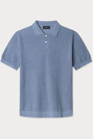 Hackett Polos London Homme 100% coton BleuGrand