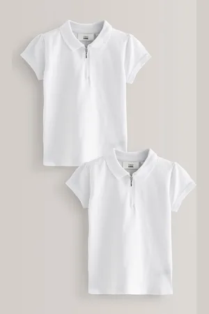 Next Polos 2 Lot zippés 100% coton (3-16ans)8 ans (128 cm)